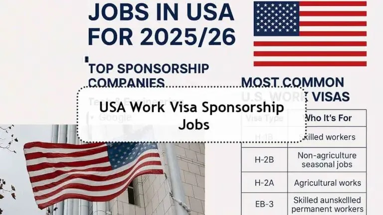 H-1B and EB-2 Jobs in USA with Visa Sponsorship